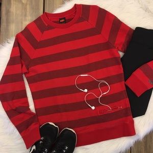 Nike 6.0 Womens Shirt Top Sweatshirt Boatneck EUC